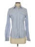 Assorted Brands 100% Cotton Blue Long Sleeve Button-Down Shirt Size S - photo 1