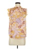 Maison d' Amelie 100% Polyester Yellow Sleeveless Blouse Size XS - photo 1