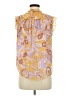 Maison d' Amelie 100% Polyester Yellow Sleeveless Blouse Size XS - photo 2