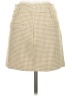 Bershka Houndstooth Tan Casual Skirt Size S - photo 2