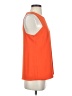 Cooper & Ella 100% Polyester Orange Sleeveless T-Shirt Size S - photo 4