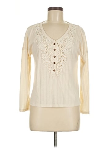 Love on a Hanger Long Sleeve Blouse (view 1)