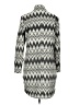 Jack by BB Dakota Chevron-herringbone Gray Coat Size S - photo 2