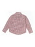 Nautica Checkered-gingham Red Long Sleeve Button-Down Shirt Size 2T - photo 2