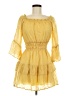 Le Lis 100% Polyester Yellow Cocktail Dress Size S - photo 1
