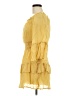 Le Lis 100% Polyester Yellow Cocktail Dress Size S - photo 5