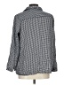 The Limited Houndstooth Black Long Sleeve Button-Down Shirt Size L - photo 2