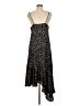 Haute Rogue 100% Polyester Animal Print Black Casual Dress Size M - photo 2