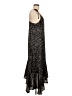 Haute Rogue 100% Polyester Animal Print Black Casual Dress Size M - photo 4