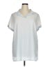 Side Stitch 100% Lyocell Silver Short Sleeve Polo Size XL - photo 1