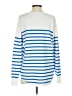 Marled by Reunited Stripes White Pullover Sweater Size S - photo 2