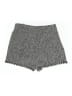 Shein 100% Lambswool Tweed Black Shorts Size XS - photo 2