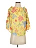 Sweet Pea. 100% Polyester Yellow 3/4 Sleeve Blouse Size XS - photo 1