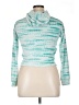 Epic Tie-dye Teal Green Turtleneck Sweater Size XL - photo 2
