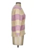 J.Crew Collection Color Block Purple Pullover Sweater Size S - photo 4