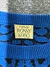 Torn by Ronny Kobo Animal Print Blue Pullover Sweater Size XS - photo 7
