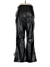 ASOS Design 100% Polyurethane Solid Black Casual Pants Size 10 - photo 2