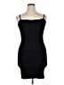 Unbranded Solid Black Cocktail Dress Size XL - photo 1