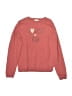 Vertbaudet Hearts Pink Pullover Sweater Size 8 - photo 1