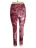 Bebe Sport Tie-dye Burgundy Active Pants Size XL - photo 2