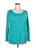 Faded Glory Teal Long Sleeve Henley Size XXL - photo 1