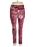 Bebe Sport Tie-dye Burgundy Active Pants Size XL - photo 1