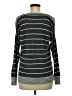 Ann Taylor LOFT Stripes Gray Pullover Sweater Size S - photo 2