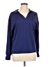 Unbranded 100% Polyester Blue Long Sleeve Blouse Size L - photo 1
