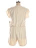 DKNYC 100% Polyester Solid Ivory Romper Size 14 - photo 2