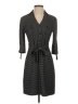 Max Studio Houndstooth Gray Casual Dress Size XS - photo 1