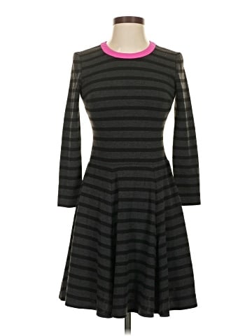 Red Saks Fifth Avenue Casual Dress (view 1)