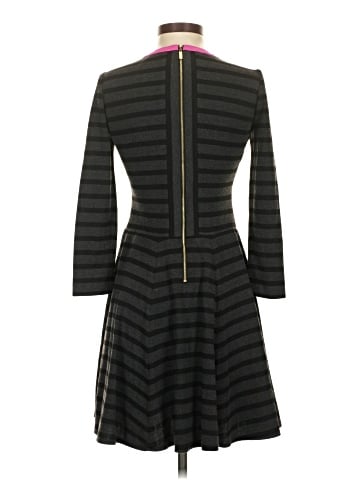 Red Saks Fifth Avenue Casual Dress (view 2)