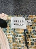 Hello Molly 100% Polyester Yellow Casual Dress Size 6 - photo 7