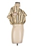 iris 100% Polyester Gold Sleeveless Blouse Size L - photo 4