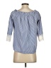 Roommates 100% Polyester Blue 3/4 Sleeve Blouse Size S - photo 2