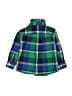 Janie and Jack 100% Cotton Plaid Green Long Sleeve Button-Down Shirt Size 12-18 mo - photo 2