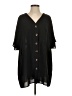 Shein 100% Polyester Black 3/4 Sleeve Blouse Size XS - photo 1