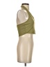 Shein 100% Polyester Green Sleeveless Blouse Size 4 - photo 4