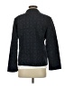 Chico's 100% Cotton Chevron-herringbone Gray Jacket Size Sm (0) - photo 2