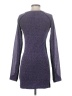 One Tweed Purple Casual Dress Size S - photo 2