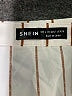 Shein Stripes Ivory 3/4 Sleeve Blouse Size L - photo 7