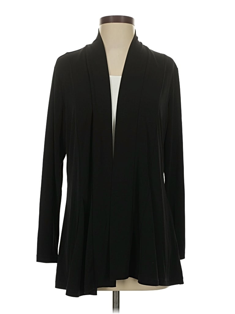 Pre-owned Susan Graver Kimono In Black