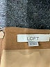 Ann Taylor LOFT Solid Brown Tan Casual Skirt Size 10 - photo 4