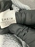 Shein 100% Cotton Gray Leggings Size 73 - photo 3