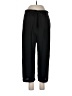Zara Basic Solid Black Casual Pants Size L - photo 1
