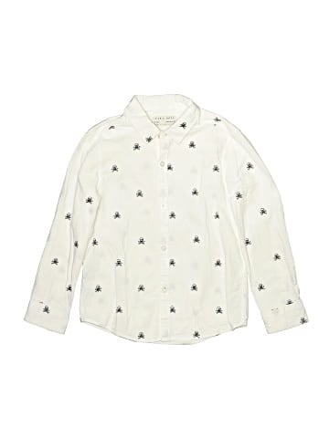 Zara Long Sleeve Button-Down Shirt (view 1)