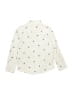 Zara Hearts Ivory Long Sleeve Button-Down Shirt Size 4 - 5 - photo 2