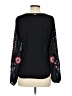Bebe 100% Polyester Black Long Sleeve Blouse Size XS - photo 2