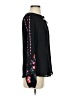 Bebe 100% Polyester Black Long Sleeve Blouse Size XS - photo 4