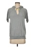 Sundry Gray Short Sleeve Turtleneck Size Sm (1) - photo 1